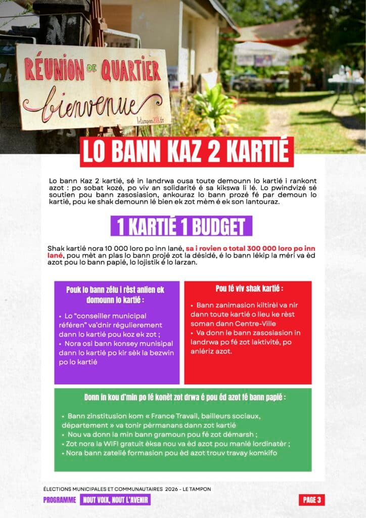 Programme créole page 3