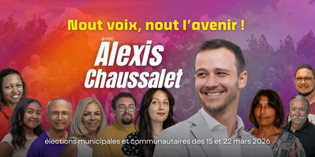 Bannière Alexis Chaussalet Le Tampon 2026